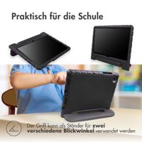 imoshion Schutzhülle mit Handgriff kindersicher für das iPad 11 (2025) 11 Zoll / iPad 10 (2022) 10.9 Zoll - Schwarz