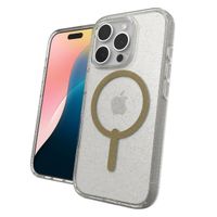 ZAGG Milan Snap Case mit MagSafe für das iPhone 16 Pro - Gold Glitter