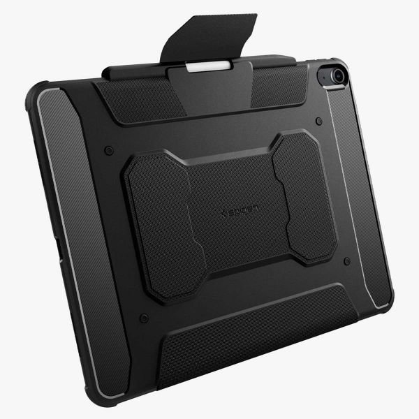 Spigen Rugged Armor Pro Klapphülle iPad Air 13 Zoll (2024) M2 - Black