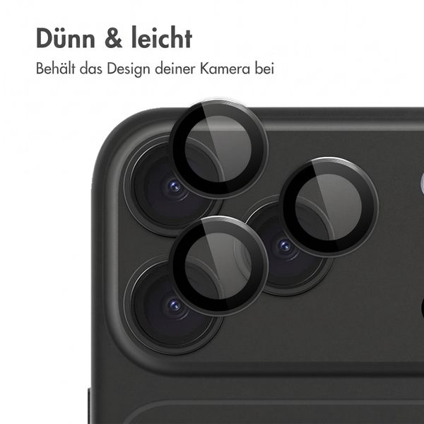 imoshion 2er-Pack Kameralinsenschutz für das Apple iPhone 18 Pro / 18 Pro Max - Schwarz