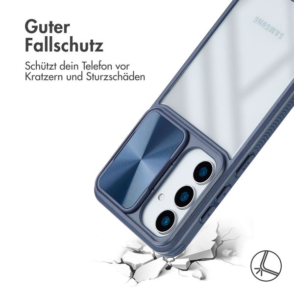 imoshion Back Cover mit Kameraschieber Samsung Galaxy S25 - Dunkelblau