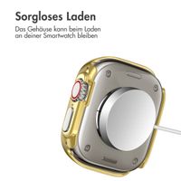 imoshion Full Cover glänzendes Hard Case für die Apple Watch Ultra / Ultra 2 – 49 mm – Gold