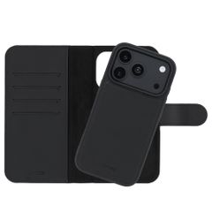 Accezz Edge abnehmbare Bookcase mit MagSafe Apple iPhone 18 Pro / 17 Pro - Schwarz