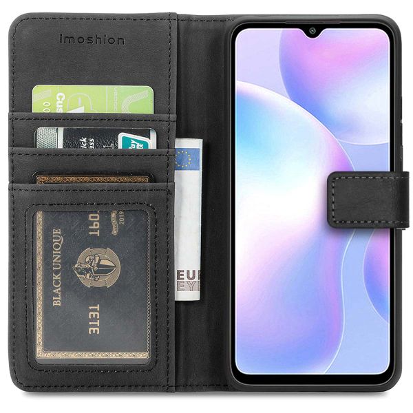 imoshion Luxuriöse Klapphülle Xiaomi Redmi 9A - Schwarz
