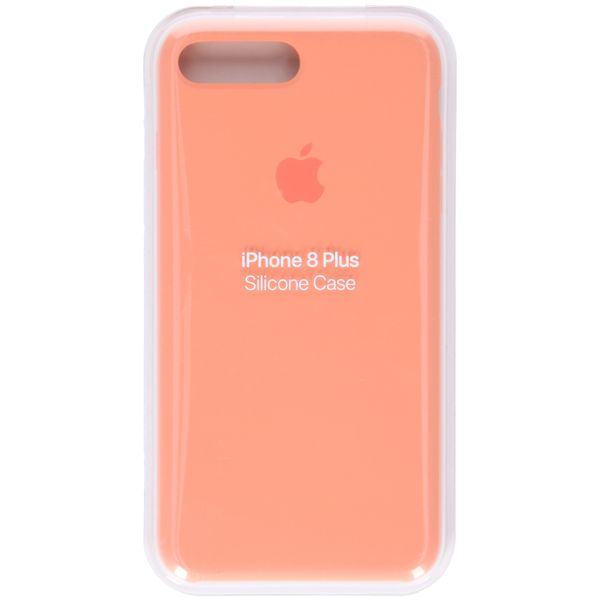 Apple Silikon-Case Peach für das iPhone 8 Plus / 7 Plus