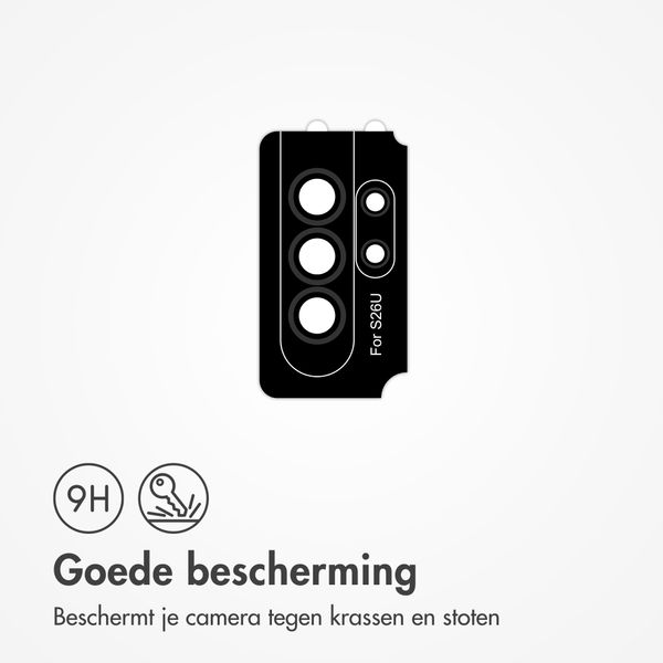 imoshion 2er-Pack Objektivschutz für Kamera für das Samsung Galaxy S26 / S26 Plus - Schwarz