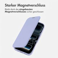 imoshion Transparente Bookcase mit MagSafe Apple iPhone 17 Pro Max - Lila