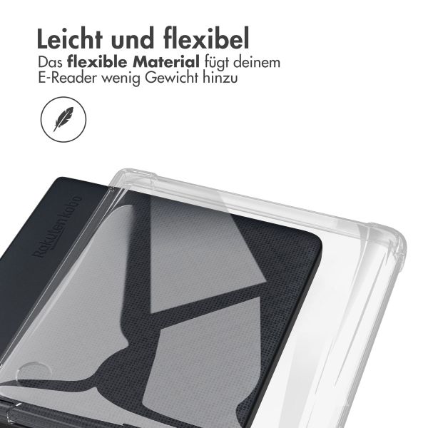 imoshion Clear Backcover für das Kobo Libra Colour / Tolino Vision Color - Transparent