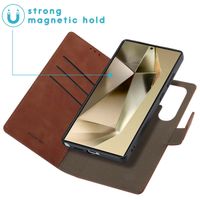 imoshion Entfernbare 2-1 Luxus Klapphülle Samsung Galaxy S25 Ultra - Braun