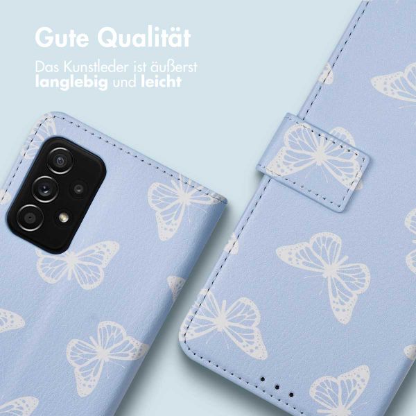 imoshion Design Klapphülle Samsung Galaxy A52(s) (5G/4G) - Butterfly