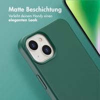 imoshion Color Backcover mit abnehmbarem Handykette und MagSafe Apple iPhone 14 - Dunkelgrün