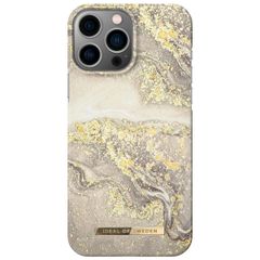 iDeal of Sweden Fashion Back Case für das Apple iPhone 13 Pro Max - Sparkle Greige Marble