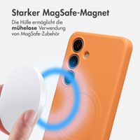 imoshion Color Back Cover mit MagSafe Samsung Galaxy S24 - Neon Orange