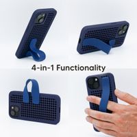 Callbuddy Hülle mit Strap Apple iPhone 17e / 16e / 15 / 14 / 13 - Deep Marine
