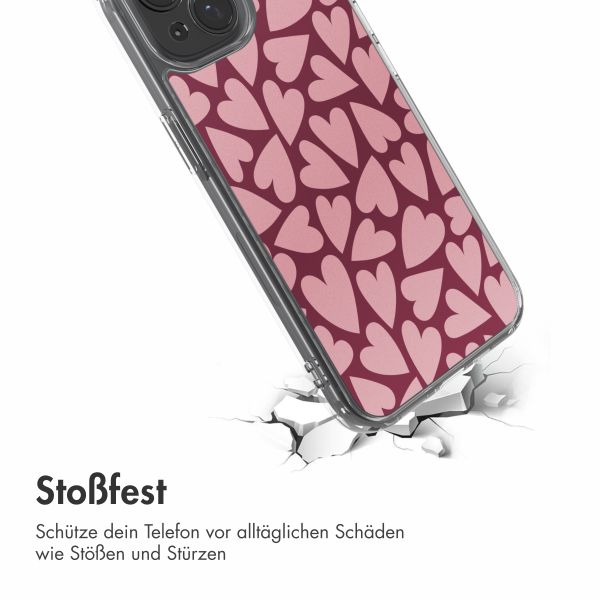 imoshion Design Hülle Apple iPhone 15 - Hearty Blush
