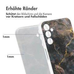 imoshion Design Hülle Samsung Galaxy A25 (5G) - Black Marble