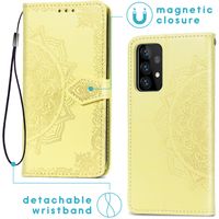 imoshion Mandala Klapphülle Samsung Galaxy A72 - Gelb