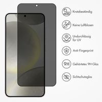 Accezz Privacy Displayschutz aus gehärtetem Glas Samsung Galaxy S24 / S25