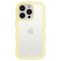 Holdit Wavy Case für das iPhone 15 Pro Max - Lemonade