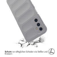 imoshion EasyGrip Back Cover für das Samsung Galaxy A14 (5G/4G) - Grau