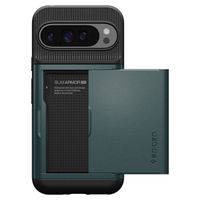 Spigen Slim Armor CS Case für das Google Pixel 9 Pro XL - Abyss Green