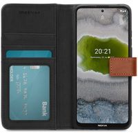 imoshion Luxuriöse Klapphülle Nokia X10 / X20 - Braun