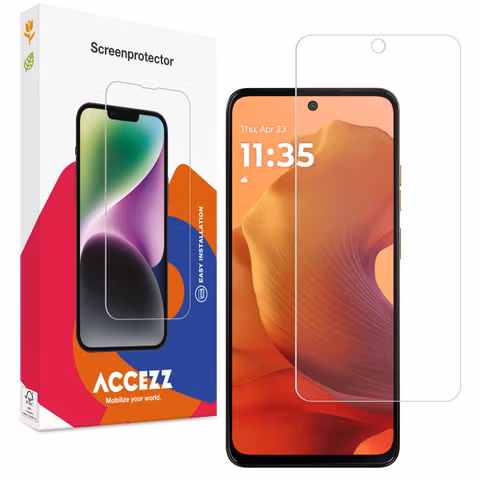 Accezz Screen Protector aus gehärtetem Glas Motorola Moto G15 / G15 Power