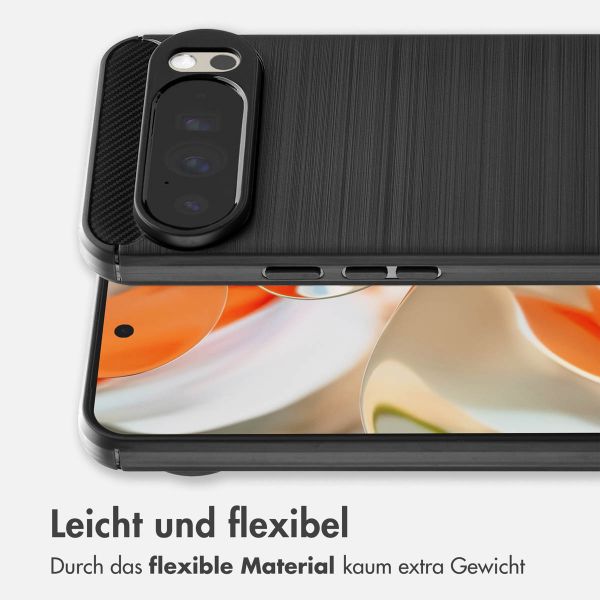 imoshion Brushed Back Cover Google Pixel 10 Pro XL - Schwarz