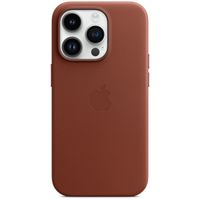Apple Leder-Case MagSafe für das Apple iPhone 14 Pro - Umber