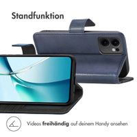 imoshion Luxuriöse Klapphülle Oppo Reno 13 - Dunkelblau