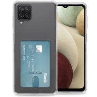 imoshion Soft Case Back Cover mit Kartenfach Samsung Galaxy A12 - Transparent
