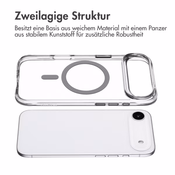 imoshion Rugged Air MagSafe Case Apple iPhone Air - Transparent