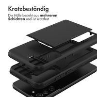 imoshion Backcover mit Kartenfach Samsung Galaxy S22 - Schwarz