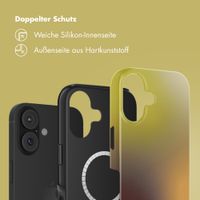 Selencia Vivid Rückabdeckung mit MagSafe Apple iPhone 17 - Gradient Olive Dust