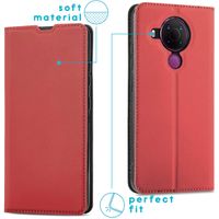 imoshion Slim Folio Klapphülle Nokia 5.4 - Rot