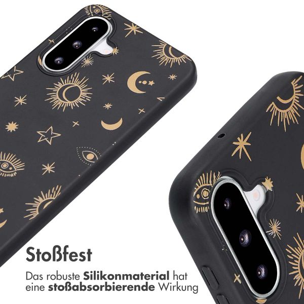 imoshion Silikonhülle design mit Band Samsung Galaxy A26 - Sky Black