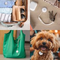 imoshion Mini Tag - Bluetooth-Tracker für iOS - 2 pack - Weiß