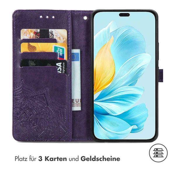 imoshion Mandala Klapphülle für das Honor 200 Lite - Violett