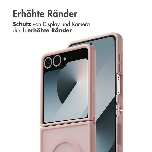 imoshion Color Guard Back Cover mit MagSafe Samsung Galaxy Z Flip 7 - Rosa