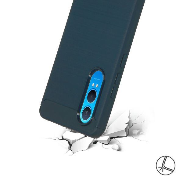 imoshion Brushed Back Cover OnePlus Nord CE 4 Lite 5G - Dunkelblau