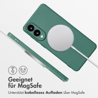 imoshion Color Back Cover mit MagSafe Samsung Galaxy S25 Edge - Dunkelgrün