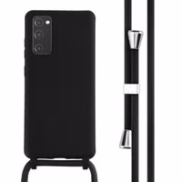 imoshion SilikonHülle mit Band Samsung Galaxy S20 FE - Schwarz