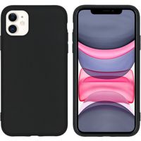 imoshion Color TPU Hülle Schwarz für das Apple iPhone 11