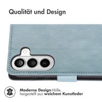 imoshion Luxuriöse Klapphülle Samsung Galaxy A27 (5G) - Hellblau