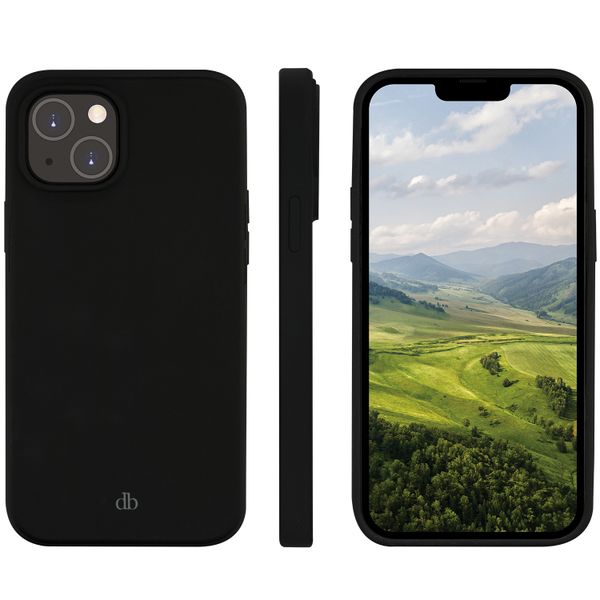 dbramante1928 Monaco Back Cover für das Apple iPhone 14 Plus - Schwarz