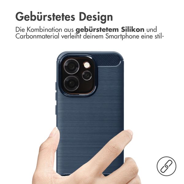 imoshion Brushed Back Cover Oppo Reno15 Pro (5G) - Dunkelblau