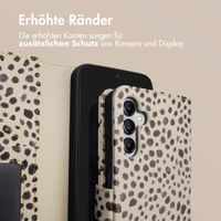 imoshion Design Klapphülle Samsung Galaxy A14 (5G/4G) - Black And White Dots