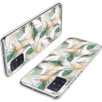 imoshion Design Hülle für das Samsung Galaxy A51 - Pfau / Grün