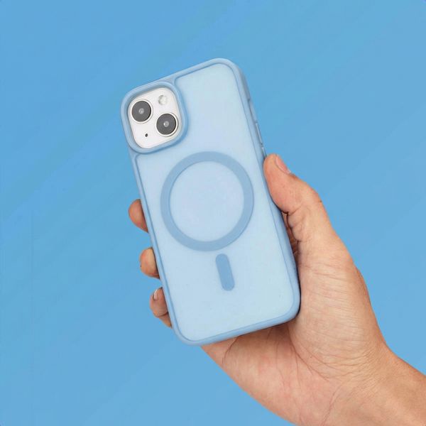 imoshion Color Guard Back Cover mit MagSafe Apple iPhone 14 / 13 - Hellblau