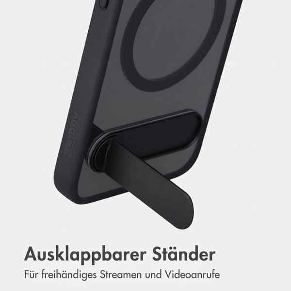 Accezz Hold Backcover mit MagSafe Apple iPhone 15 Pro - Black